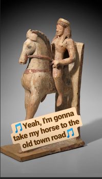 Museum of Fine Arts Instagram story