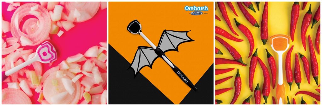 Orabrush campaign images