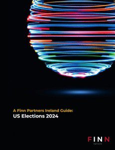 Cover of "A Finn Partners Ireland Guide: US Elections 2024"